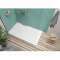 RECEVEUR YAGO AJUSTABLE RECTANGLE 80X140 BLANC