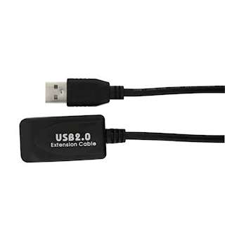 Prolongateur amplifié USB 2.0 A Mâle / A Femelle 5 m|Gigamedia-GGMAMPLIUSB2