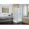 CABINE IZIGLASS2 PIVOTANTE 90X90 MIT.MECANIQUE VERRE TRANSPARENT