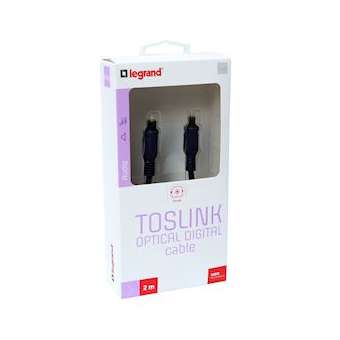 Cordon optique digital Toslink - 2m|Legrand-LEG090991