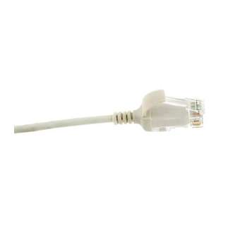 Lot de 10 cordons RJ45 C6 U/UTP LSOH Ultra-Slim 50 cm, blanc|Gigamedia-GGMCAT605MZHSB