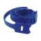 Lot de 10 colliers auto-agrippant 200 x 25 mm bleu
