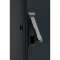 Half cylinder swing handle