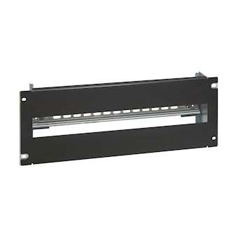 Rail DIN profilé avec façade et obturateur pour montage modulaires - 24 modules|Legrand-LEG046546