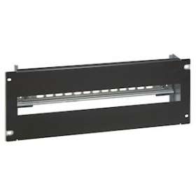 Rail DIN profilé avec façade et obturateur pour montage modulaires - 24 modules|Legrand-LEG046546