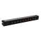 PDU standard 19pouces 1U LCS³ 10xC13 verrouillables, raccordement par bornier
