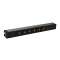 PDU standard 19pouces 1U LCS³ - 6xC19 verrouillables + raccordement bornier