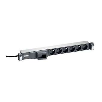 Actassi - panneau 19P alimentation 230V - 6 Prises cour. std Fr. - disj. Diff.|Schneider Electric-SCHVDIG163611