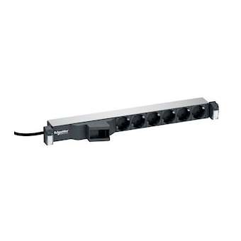 Actassi - panneau 19P alimentation 230V - 6 Prises cour. std All. - disj. Diff.|Schneider Electric-SCHVDIG163631