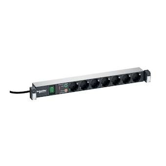 Actassi - pan. 19P alim. 230V - 7 Prises cour. std All. - inter. + protec. Surt.|Schneider Electric-SCHVDIG164731