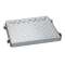 Actassi - plateau télescop. perforé 19P - 1U - prof.1000mm - maxi 45kg - RAL7016