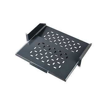 Actassi - plateau support téléscopique 19P - 2U - prof. 250mm - RAL 7016|Schneider Electric-SCHNSYBT2U25PG