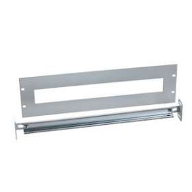 Actassi - plastron 19p - plein - 3U - aluminium - pr disj. modulaire 22 modules|Schneider Electric-SCHNSYCRTA3UD