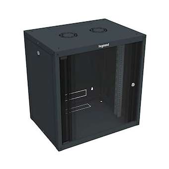 Coffret fixe 19pouces livré à plat Linkeo capacité 6U - 359x600x450mm|Legrand-LEG646250