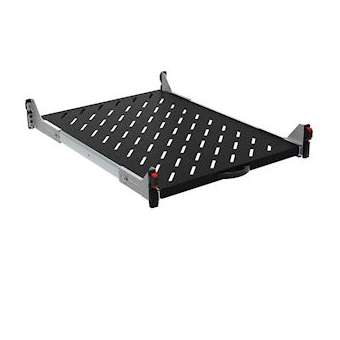 Tablette télescopique - hauteur 1U - profondeur 425mm - armoire profondeur 600mm|Legrand-LEG046508