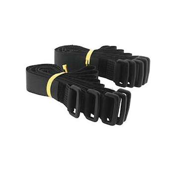 Lot de 10 colliers auto-agrippant à boucle de 290 x 20 mm noir|Gigamedia-GGMHLS20290N