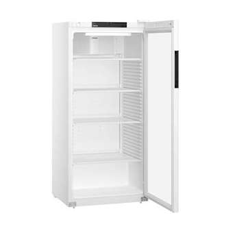 Armoire positive, carrosserie epoxy blanc, porte vitrée, 569L|Liebherr pro-LIHMRFVC5511