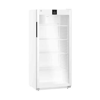 Armoire positive, carrosserie epoxy blanc, porte vitrée, 569L|Liebherr pro-LIHMRFVD5511W