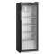Armoire positive, carrosserie epoxy noir, porte vitrée, 347L