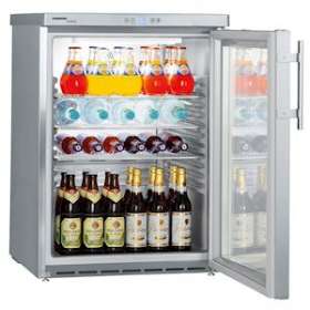 Table top positif, inox, porte vitrée, 148L|Liebherr pro-LIHFKUV1663