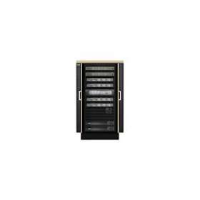 NetShelter CX - baie 19P insonorisée 24U - 1275x750x1130mm - gris/chêne|Schneider Electric-SCHAR4024IA