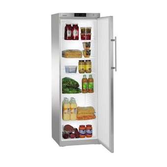 Armoire positive ventilée inox, 436L, carrosserie inox|Liebherr pro-LIHGKV4360