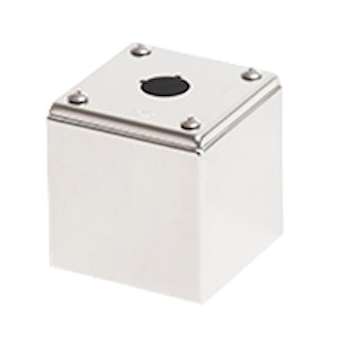 Boîtier en acier inox EN 1.4301 finement satiné, étanche IP66|Limatec-LI2PE01-304A