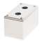 Boîtier en acier inox EN 1.4301 finement satiné, étanche IP66