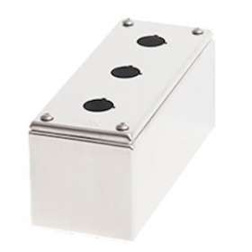 Boîtier en acier inox EN 1.4301 finement satiné, étanche IP66|Limatec-LI2PE03-304A