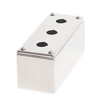 Boîtier en acier inox EN 1.4301 finement satiné, étanche IP66|Limatec-LI2PE03-304A