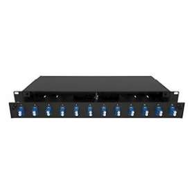 Tiroir optiqué équipé 12 LC duplex OS2|Gigamedia-GGMTO12LCDSM
