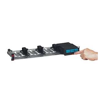 Panneau modulaire 19pouces LCS³ à équiper de 4 cassettes maxi - prof. 190mm 1U|Legrand-LEG032140