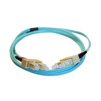 Cordon optique OM3 multimode LCS³ duplex SC/SC - longueur 1m|Legrand-LEG032609