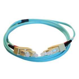 Cordon optique OM3 multimode LCS³ duplex SC/SC - longueur 1m|Legrand-LEG032609