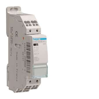 Contacteur 20A 2F 230V|Hager-HAGESS220B