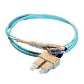 Cordon optique OM3 multimode LCS³ duplex SC/LC - longueur 2m|Legrand-LEG032613