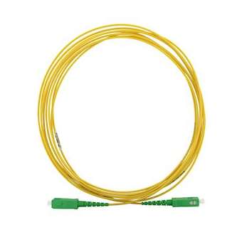 Jarretière simplex G652D SC/APC vers SC/APC 4 m|Gigamedia-GGMJS3SCASCA4M