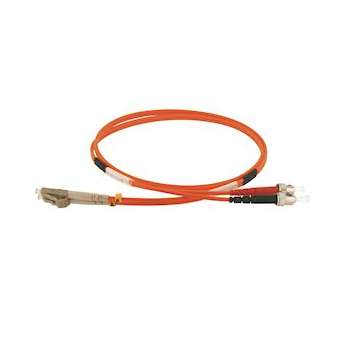 Jarretière optique duplex LC/ST OM2 50/125 µm 1 m|Gigamedia-GGMD1MTLC1M