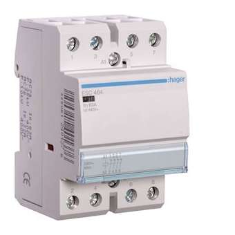 Contacteur 63A, 4O, 230V|Hager-HAGESC464