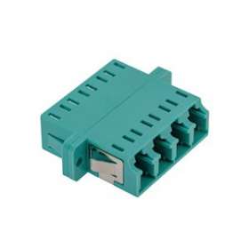 Raccord lc/lc quad multi turquoise|Gigamedia-GGMRACLCLCQA