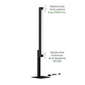 lampad'Air MAXI Noir 60m² 2700K|Lod-LO2LAMP-MAXI-080W-020W-27K-330-B