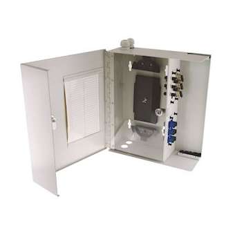 Coffret optique mural 6 à 64 fibres|Gigamedia-GGMCOFOPTIC