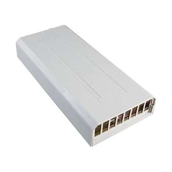 Boîtier optique mural plastique 8 à 12 fibres|Gigamedia-GGMTERMINALBOX