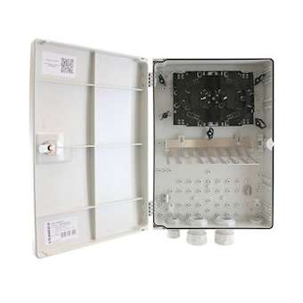 Boîtier optique modulaire 48 fibres IP54|Gigamedia-GGMODB48WM