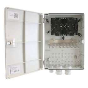 Boîtier optique modulaire 48 fibres IP54|Gigamedia-GGMODB48WM