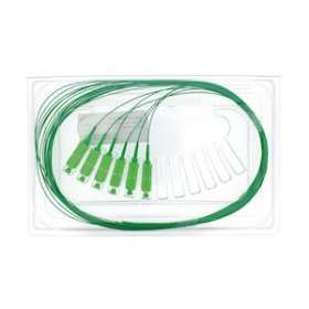 Lot de 6 pigtails SC/APC G657A2 9/125 µm 2 m|Gigamedia-GGMS3MG6SCA2TL6