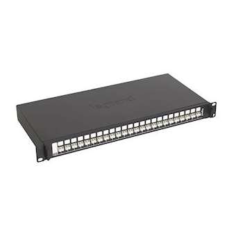 Tiroir optique coulissant 19pouces LCS³ avec 24 connecteurs LC duplex multimodes|Legrand-LEG032162