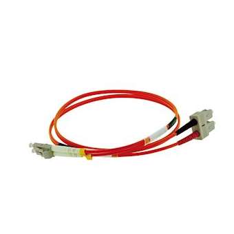 Jarretière optique duplex LC/SC OM2 50/125 µm 15 m|Gigamedia-GGMD1MCLC15M