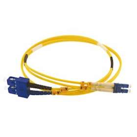 Jarretière optique duplex LC/SC OS2 9/125 µm 20 m|Gigamedia-GGMD3MCLC20M