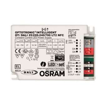 25W 700mA (180-700mA) DALI&Push via NFC|Lucibel-LCLOTIDALI25W-700